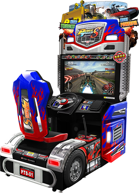 Amusement game Power Truck simulator car racing arcade game