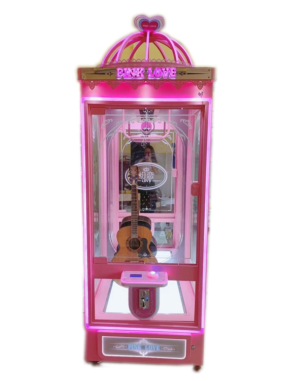 High quality coin pusher vending machine Pink Love