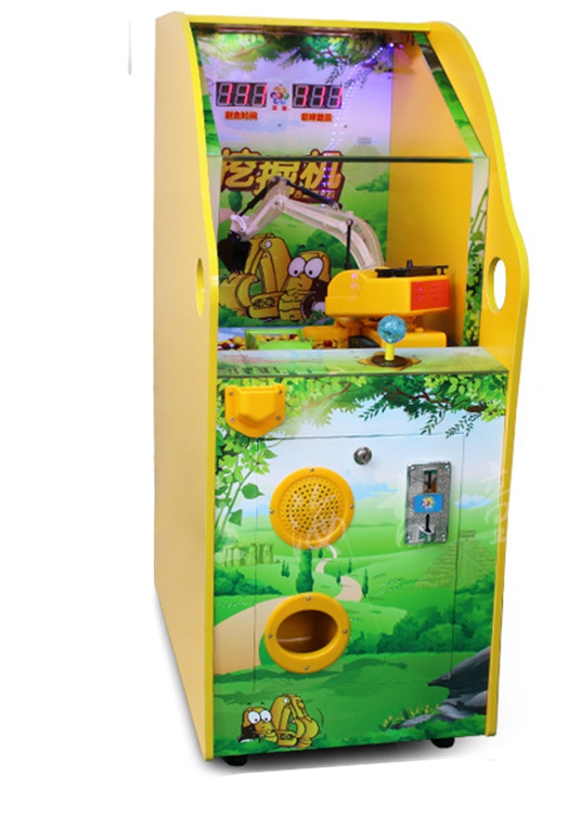 coin pusher vending machine gashapon machine Excavator for s