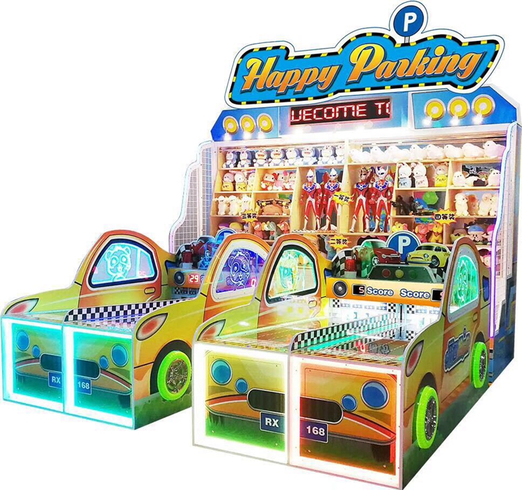 Carnival Booth Games Happy parking coin operated arcade game