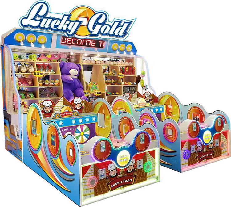 <b>4 Players lucky gold arcade booth game machine New arrival</b>