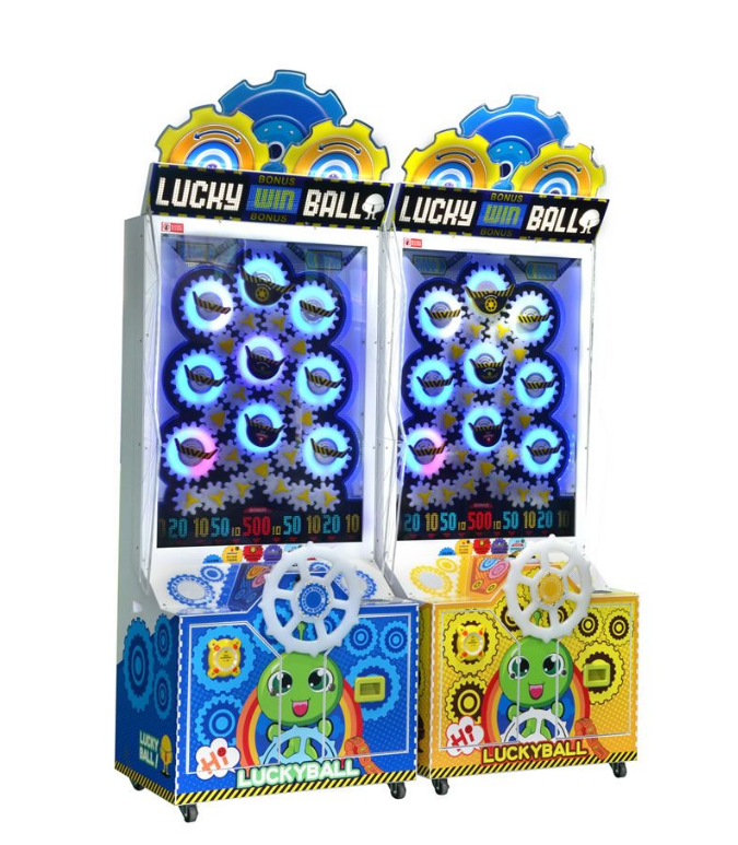 <b>Popular with children Coin operated  lottery Lucky Ball game</b>