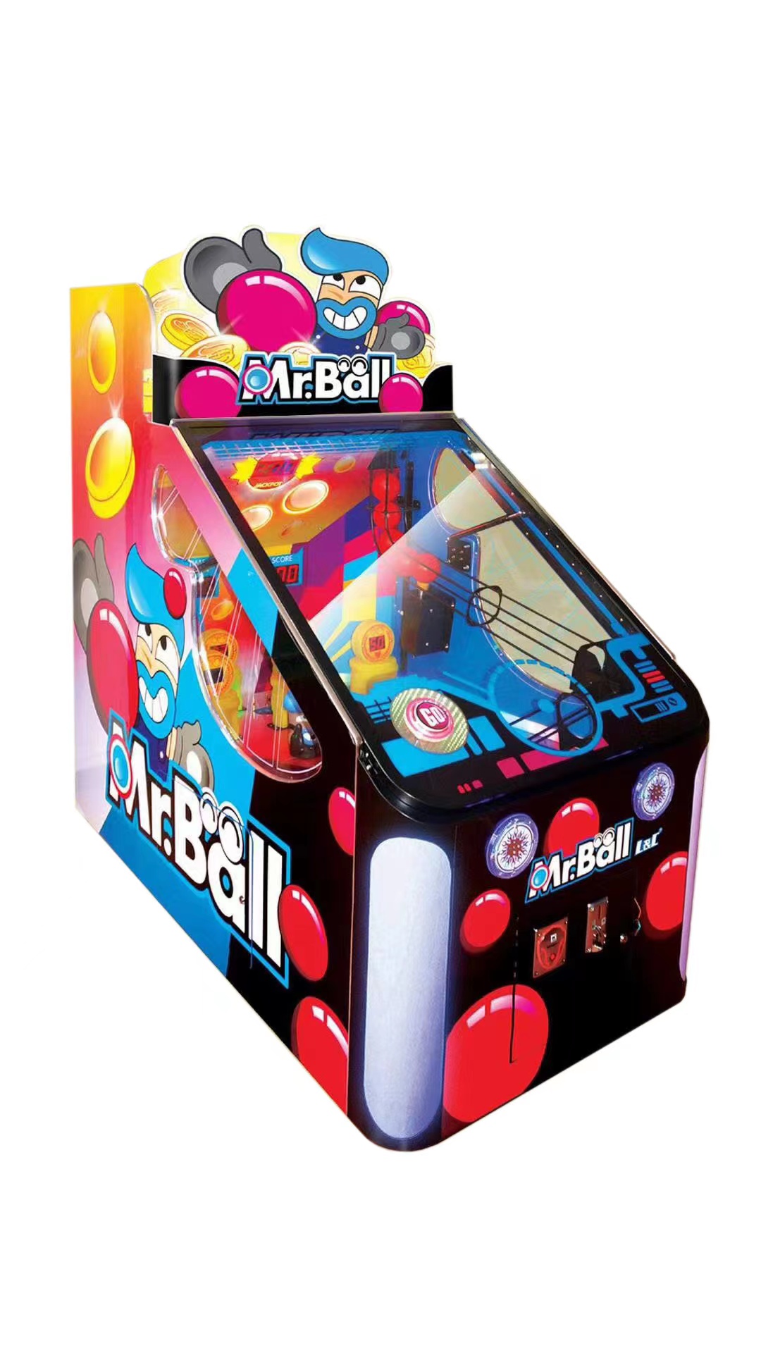 Mr. Ball Kids Arcade Ticket Redemption Game Machine for sale
