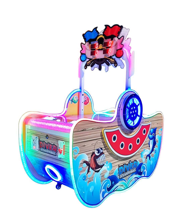 JinHui Diver Ocean Pinball Arcade Game Machine