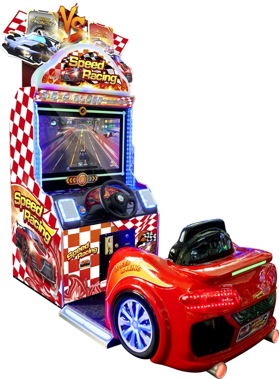 JinHui Speed Racing Car Redemption Tickets Games Machine