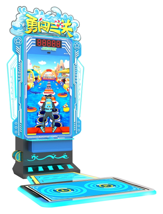 JinHui Go Through Three Levels Arcade Game Machine