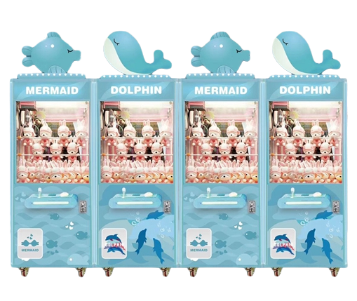 High quality coin operated Animal Dolphin series toy game ma