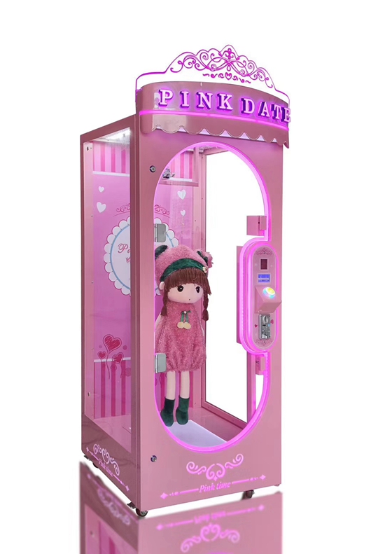 Low Price Coin Operated Pink Date Arcade Gift Game Machine