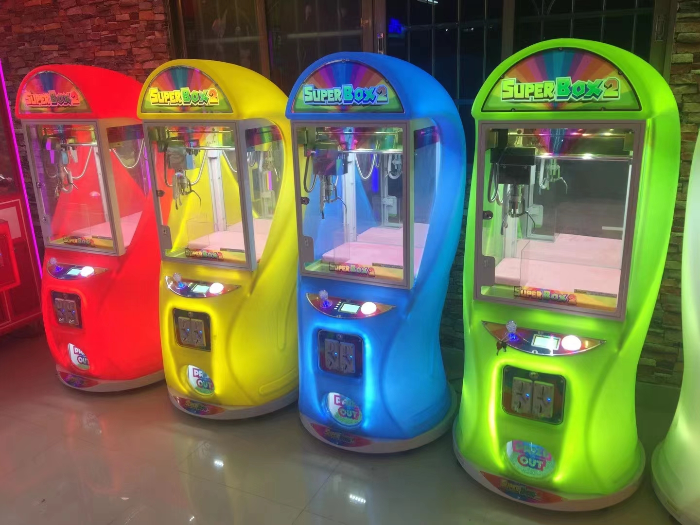 2023 New arrival Super Box 2 operated gift game machine