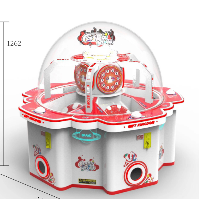 <b>2023 New arrival Gift Store 6P giftware game machine</b>