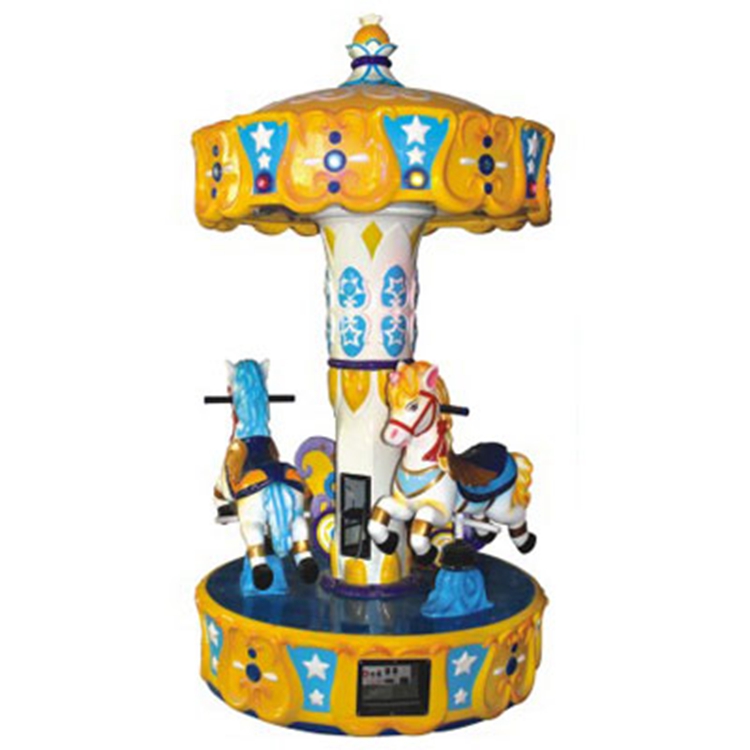 New design cute go round kids carousel ride