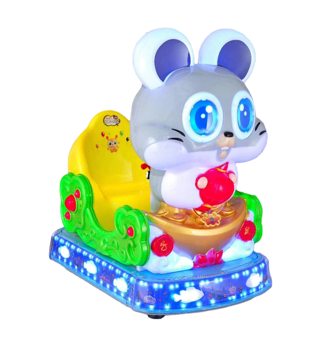 JinHui Cute Mouse Kiddie Rides Coin Operated Ride Machine